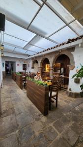 Restaurace v ubytování Cusco Lodge Hotel Boutique
