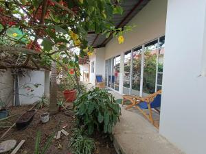 Zahrada ubytování Monte Líbano Suites
