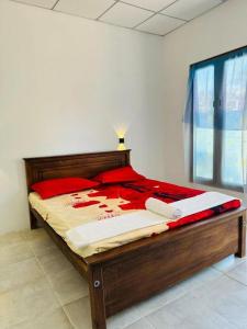 Posteľ alebo postele v izbe v ubytovaní Kiters Heaven Resort kalpitiya Sri Lanka