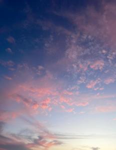 a cloudy sky at sunset with a blue at Peaceful beachside artist-designed in Puerto Escondido