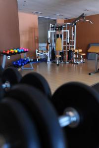 Fitness centrum a/nebo fitness zařízení v ubytování Istion Club & Spa