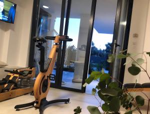 Líkamsræktarstöð og/eða líkamsræktaraðstaða á Apartments villa Ladini