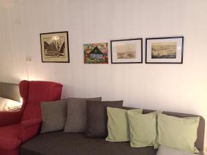 Część wypoczynkowa w obiekcie Studio in Altstadthaus