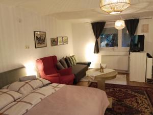 Część wypoczynkowa w obiekcie Studio in Altstadthaus