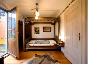 Postel nebo postele na pokoji v ubytování Hotel Reingard