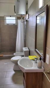 Et badeværelse på Playa Corner