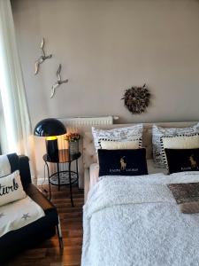 Posteľ alebo postele v izbe v ubytovaní Apartament Prestige & Sea Horyzont 613