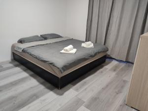 Postel nebo postele na pokoji v ubytování Apartmani Hub