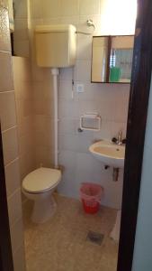 Koupelna v ubytování Zavala Mima