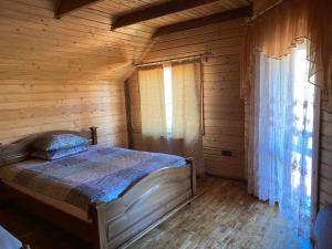 Postel nebo postele na pokoji v ubytování Cottage
