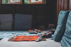 Yor Song Hostel Pai的休息区