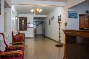 The lobby or reception area at Marine Palace Beach Hotel