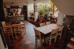 Posezení v ubytování Casa Silva - Hotel Cafe