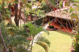 Сад в De la Mora Hostal