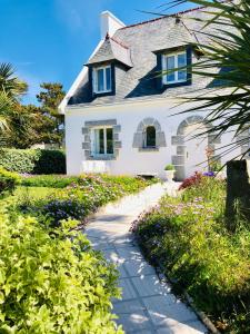 Κήπος έξω από το Villa DUXCAAR Avel Mor