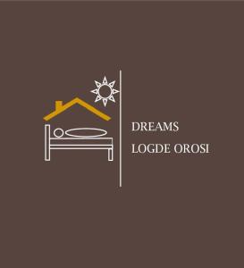 un logo pour les rêves dans l'établissement Dreams Lodge Orosi, à Cartago