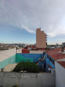 a view from the roof of a building at Dto Parque Patricios in Buenos Aires
