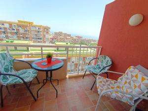 A balcony or terrace at Agata Views