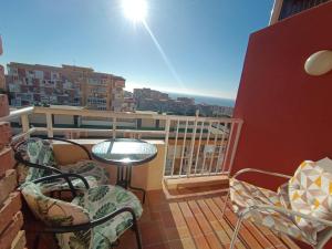 A balcony or terrace at Agata Views