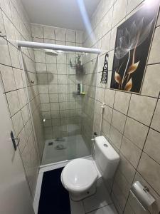 Koupelna v ubytování Cantinho Aconchegante - Quarto 01 AR-condicionado