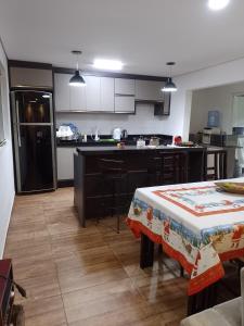 Η κουζίνα ή μικρή κουζίνα στο Encantadora Casa Campeche