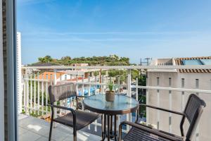 Balkón nebo terasa v ubytování Sunset Apartments
