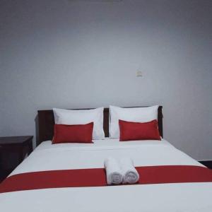 Krevet ili kreveti u jedinici u okviru objekta Bungalow Pandan Dure