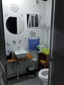 Phòng tắm tại FOGON Y MATES
