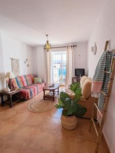 Χώρος καθιστικού στο Casita de la luz with seasonal swimmingpool +37 φωτογραφίες