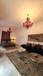 Posezení v ubytování Riad VIP Bed & Breakfast