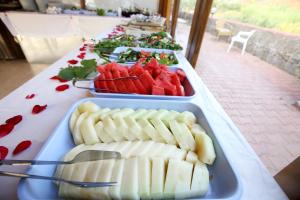 ホームステイの敷地内または近くでの食事または食べ物