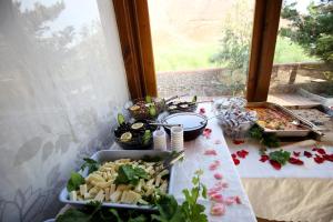ホームステイの敷地内または近くでの食事または食べ物