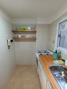 Kjøkken eller kjøkkenkrok på Caballito Apartamen Premiun