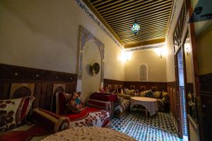 Posezení v ubytování RIAD DAR DIWAN