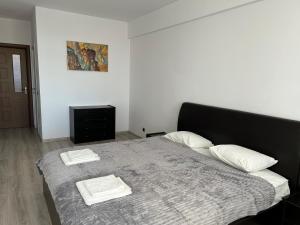 Katil atau katil-katil dalam bilik di Lucky Apartment