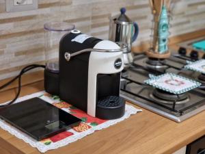 Příslušenství pro přípravu čaje a kávy v ubytování Cecilia's home