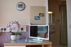 TV a/nebo společenská místnost v ubytování Adelphi Guest House