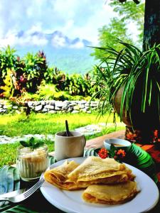 Các lựa chọn bữa sáng cho khách tại Palm Hill Chalet