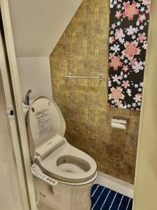 Een badkamer bij 悦然民宿