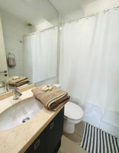 Et badeværelse på Arauco Premium Suite