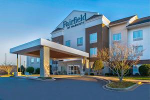 a rendering of the front of a hotel at Fairfield Inn & Suites by Marriott Greenwood in Greenwood