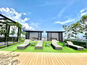Zahrada ubytování Beacon Executive Suites #Modern Chic #SkyPool #Georgetown #5pax #2BR 2bath #2Queen 1Single #Quality well maintained #Private host