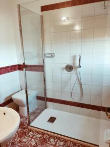 Koupelna v ubytování Hotel Villa San Lucchese