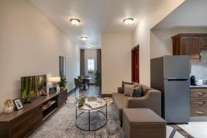A cozinha ou kitchenette de Somerset Al Mansoura Doha