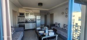 Köök või kööginurk majutusasutuses Super appartement vue sur mer et à 2 minutes de la plage de Martil.
