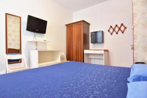 TV a/nebo společenská místnost v ubytování Hotel Galassi