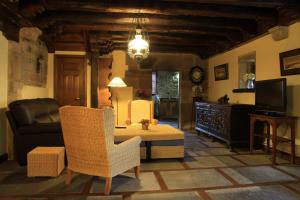 A television and/or entertainment centre at Casa de Campoo