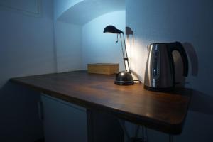 Tetera y cafetera en Pension Mädchenkammer