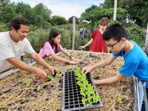 Hosté ubytování Niramitsook Farm Stay Khao Yai บ้านไร่นิรามิสสุข ฟาร์มสเตย์ ปากช่อง เขาใหญ่