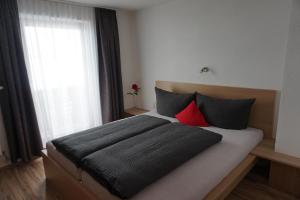 Posteľ alebo postele v izbe v ubytovaní Ferienhaus Melmer Florian